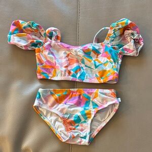 Posh Peanut Geometric Swimsuit